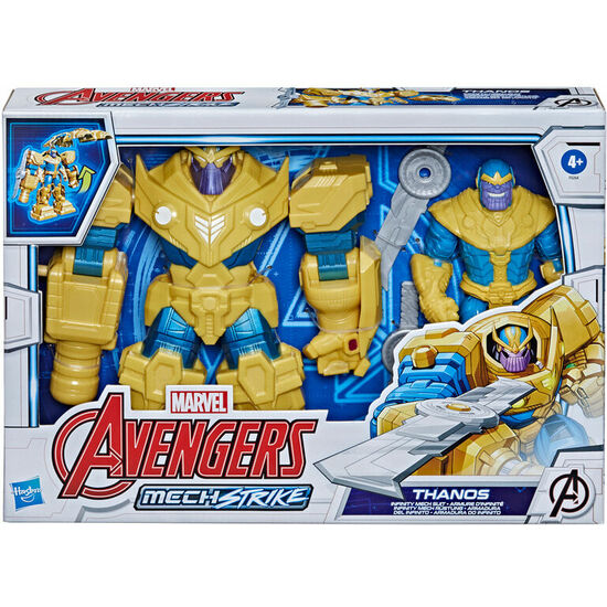 FIGURA THANOS MECH VENGADORES AVENGERS MARVEL 17CM image 0