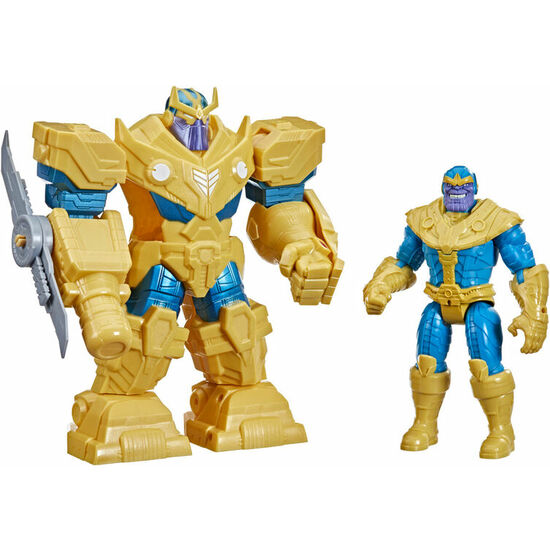 FIGURA THANOS MECH VENGADORES AVENGERS MARVEL 17CM image 1