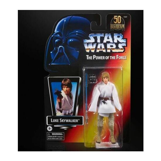 FIGURA LUKE SKYWALKER THE POWER OF THE FORCE STAR WARS 15CM image 0