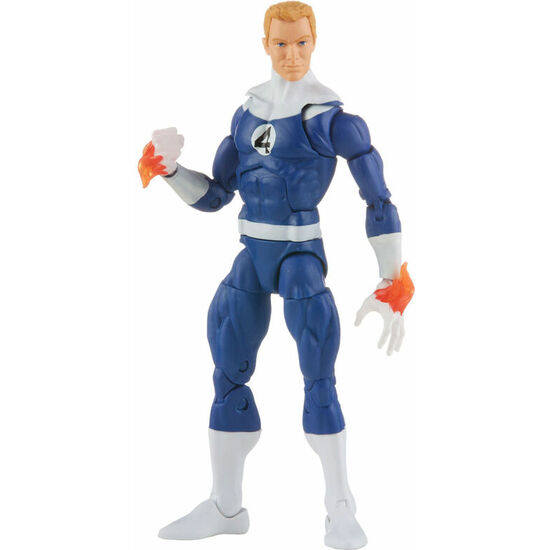 FIGURA LA ANTORCHA HUMANA LOS 4 FANTASTICOS MARVEL VINTAGE 15CM image 1