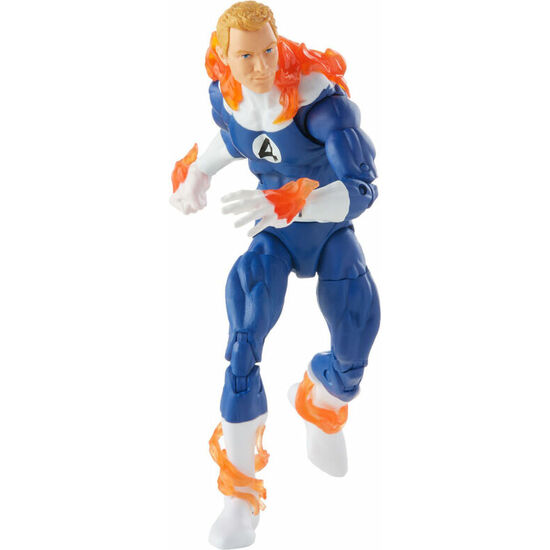 FIGURA LA ANTORCHA HUMANA LOS 4 FANTASTICOS MARVEL VINTAGE 15CM image 2