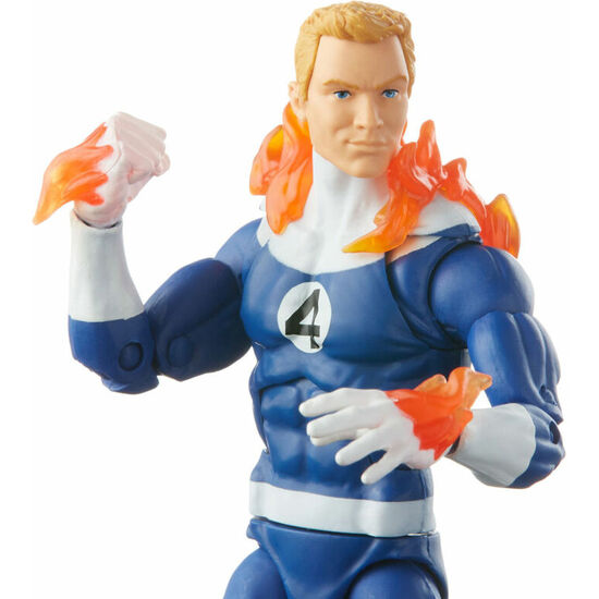 FIGURA LA ANTORCHA HUMANA LOS 4 FANTASTICOS MARVEL VINTAGE 15CM image 4