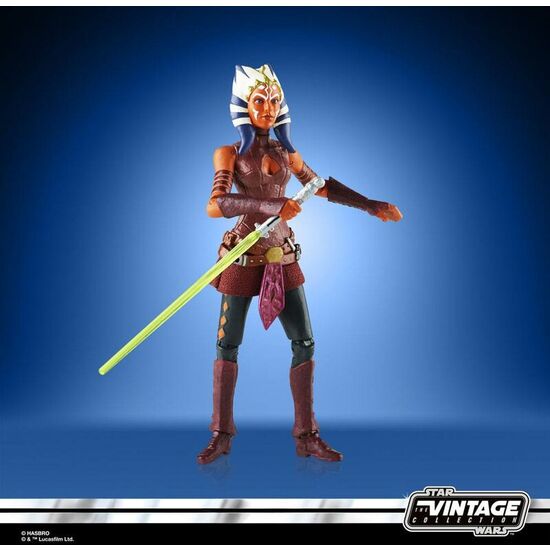 FIGURA AHSOKA TANO THE CLONE WARS STAR WARS VINTAGE COLLECTION 9,5CM image 2