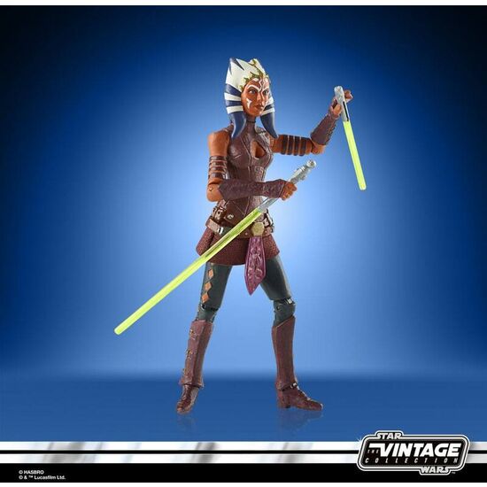 FIGURA AHSOKA TANO THE CLONE WARS STAR WARS VINTAGE COLLECTION 9,5CM image 3