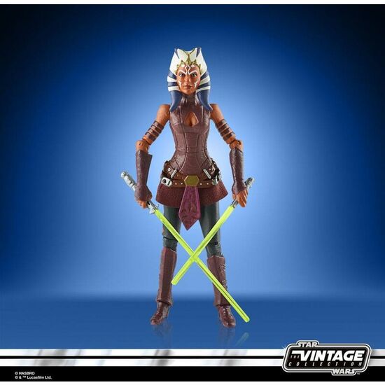 FIGURA AHSOKA TANO THE CLONE WARS STAR WARS VINTAGE COLLECTION 9,5CM image 4