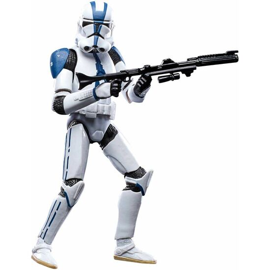 FIGURA CLONE TROOPER 501ST LEGION STAR WARS THE CLONE WARS 9,5CM image 0