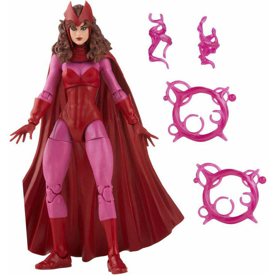 FIGURA SCARLET WITCH RETRO MARVEL LEGENDS 15CM image 1