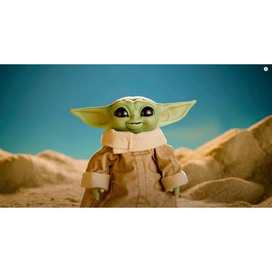 FIGURA ANIMATRONIC BABY YODA THE CHILD MANDALORIAN STAR WARS image 1