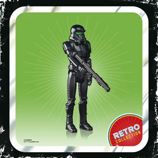 FIGURA IMPERIAL DEATH TROOPER RETRO COLLECTION THE MANDALORIAN STAR WARS 9,5CM image 4
