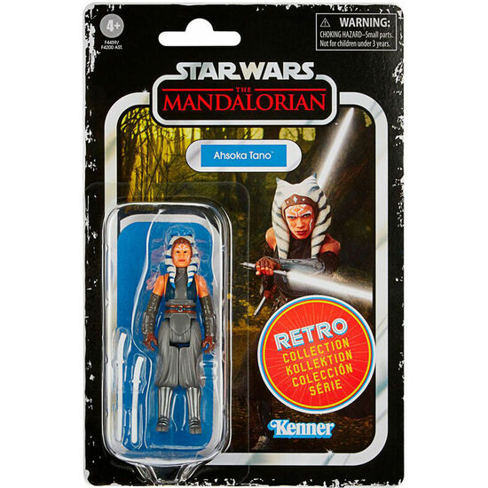 FIGURA AHSOKA TANO RETRO COLLECTION THE MANDALORIAN STAR WARS 9,5CM image 0