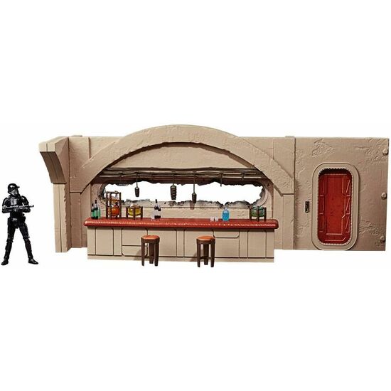 ESCENARIO NEVARRO CANTINA + FIGURA IMPERIAL DEATH TROOPER MANDALORIAN STAR WARS image 3