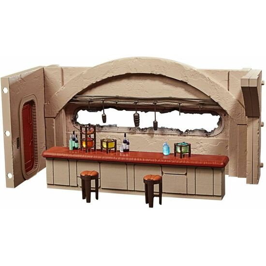 ESCENARIO NEVARRO CANTINA + FIGURA IMPERIAL DEATH TROOPER MANDALORIAN STAR WARS image 5