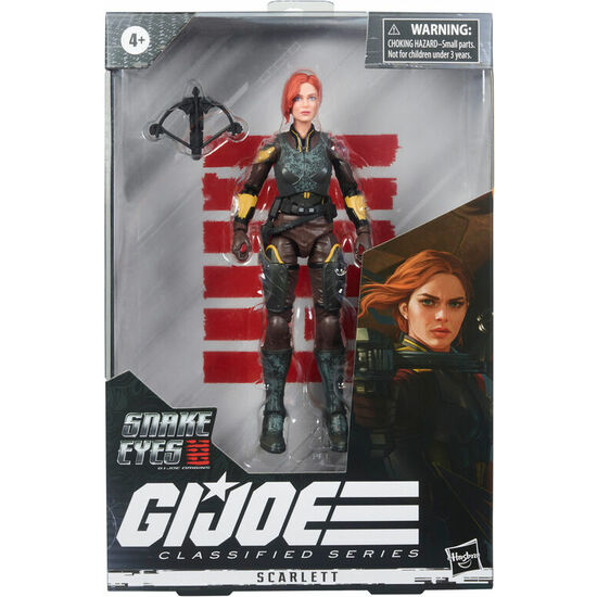 FIGURA SCARLETT 20 G.I. JOE CLASSIFIED SERIES - SNAKE EYES: G.I. JOE ORIGINS 15CM image 3