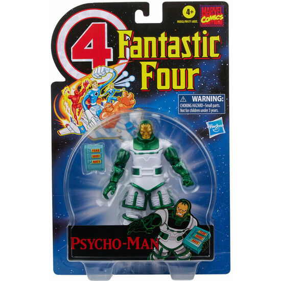 FIGURA PSYCHO MAN 4 FANTASTICOS MARVEL VINTAGE 15CM image 5