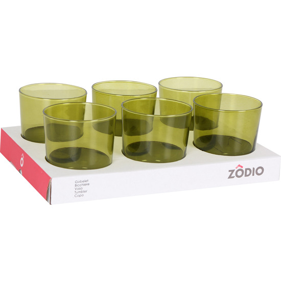 VASO PINTA VERDE 34.5CL SOLID COLOR image 2