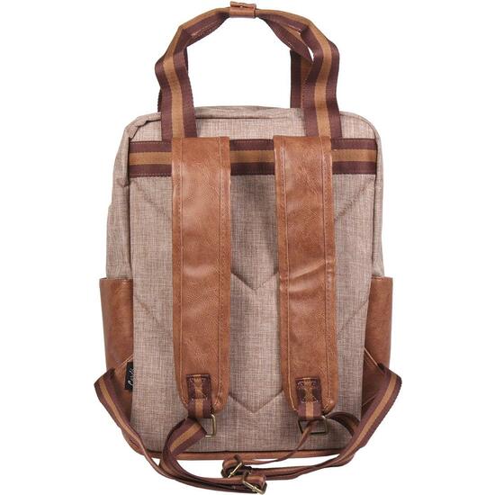 MOCHILA CASUAL MODA HARRY POTTER BROWN image 2
