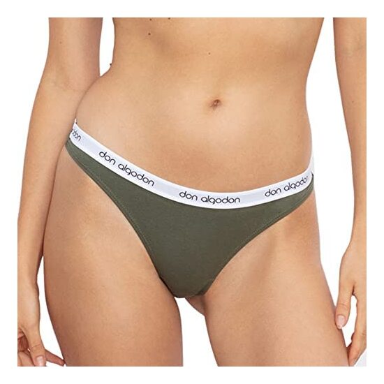 PACK 2 TANGAS SPORT NEGRO/VERDE image 0