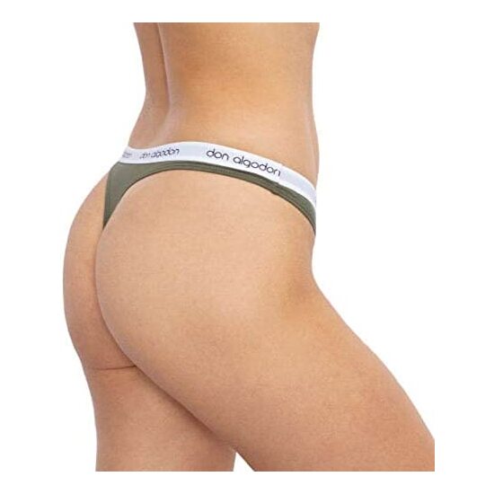 PACK 2 TANGAS SPORT NEGRO/VERDE image 1