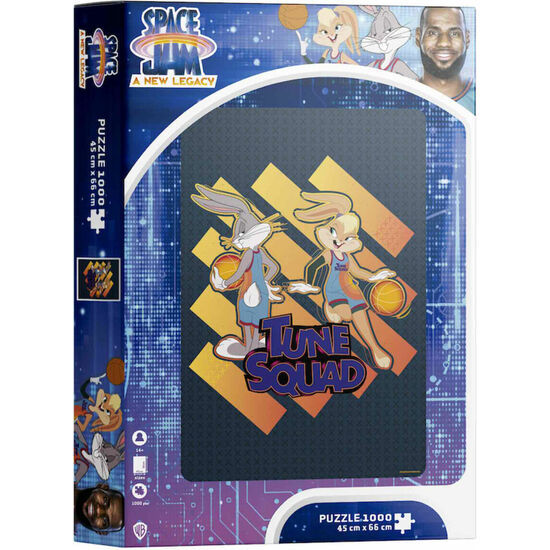 PUZZLE BUGS AND LOLA TUNE SQUAD SPACE JAM 2 1000PZS image 0