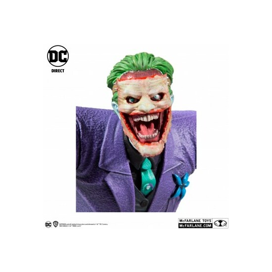 ESTATUA THE JOKER - THE JOKER PURPLE CRAZE DC COMICS 18CM image 1