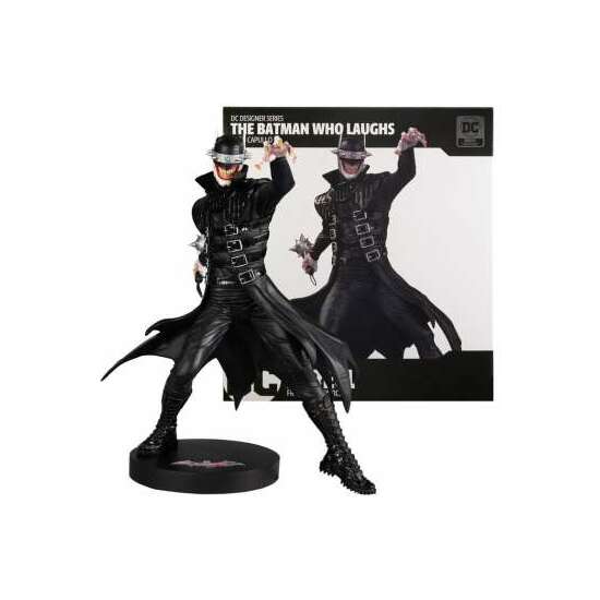 ESTATUA THE BATMAN WHO LAUNGHS DC DESIGNER SERIES DC COMICS 30CM image 0