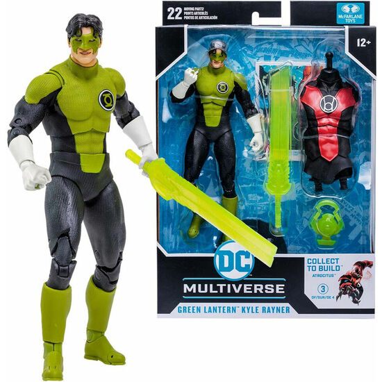 FIGURA KYLE RAYNER GREEN LANTERN MULTIVERSE DC COMICS 17CM image 0