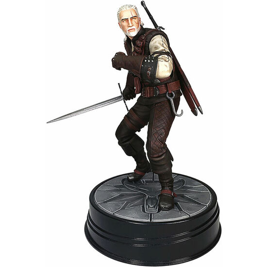 ESTATUA GERALT DE RIVIA THE WITCHER 3: WILD HUNT 20CM image 0