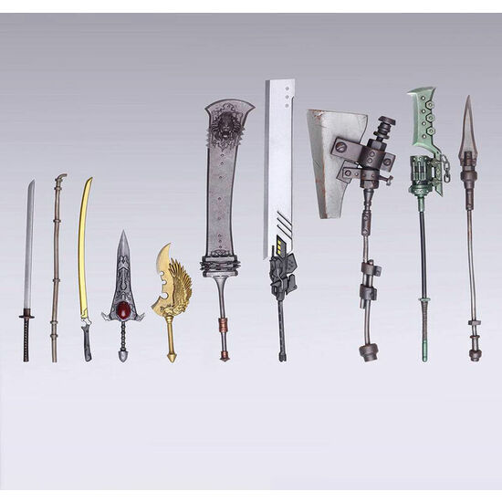 PACK DE 10 ACCESORIOS PARA FIGURAS BRING ARTS WEAPON COLLECTION NIER SQUARE ENIX image 1