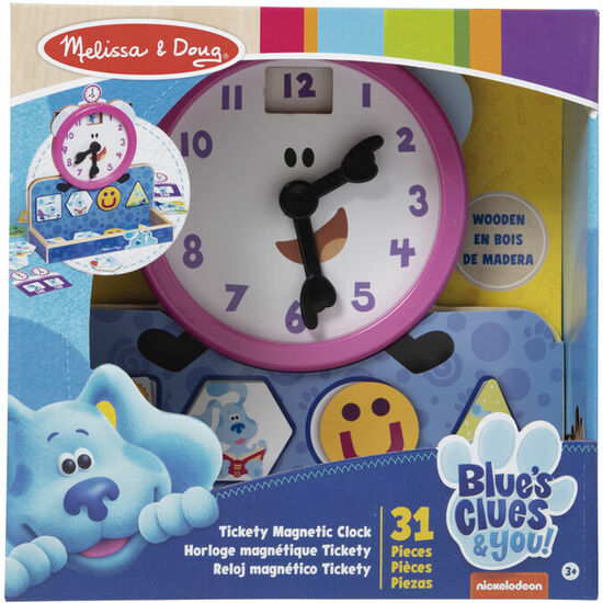 RELOJ MAGNETICO TICKETY BLUES CLUES & YOU image 0
