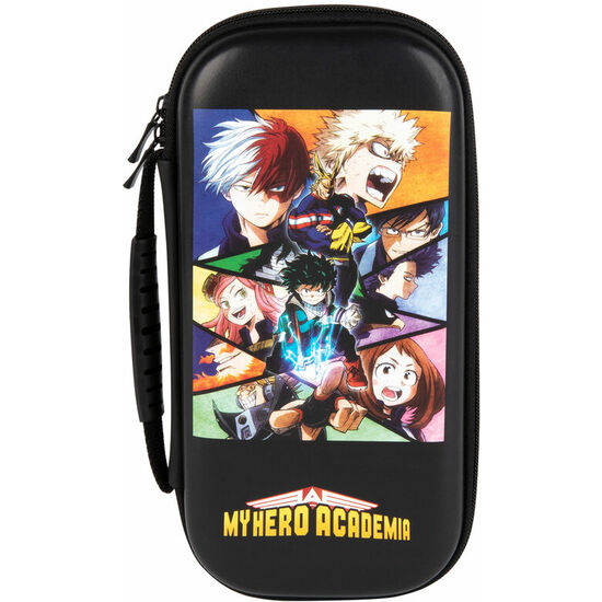 CARCASA NINTENDO SWITCH BLACK MY HERO ACADEMIA image 0