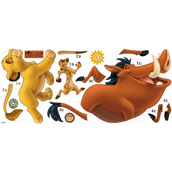 VINILO DECORATIVO EL REY LEON DISNEY image 0