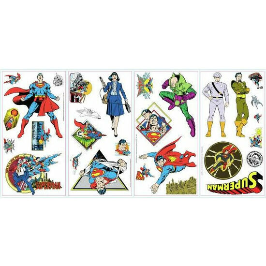 VINILO DECORATIVO SUPERMAN DC COMICS image 0