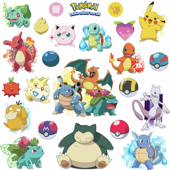 VINILO DECORATIVO POKEMON image 0