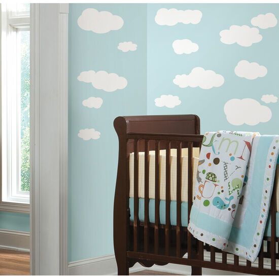 VINILO DECORATIVO NUBES BLANCAS image 0