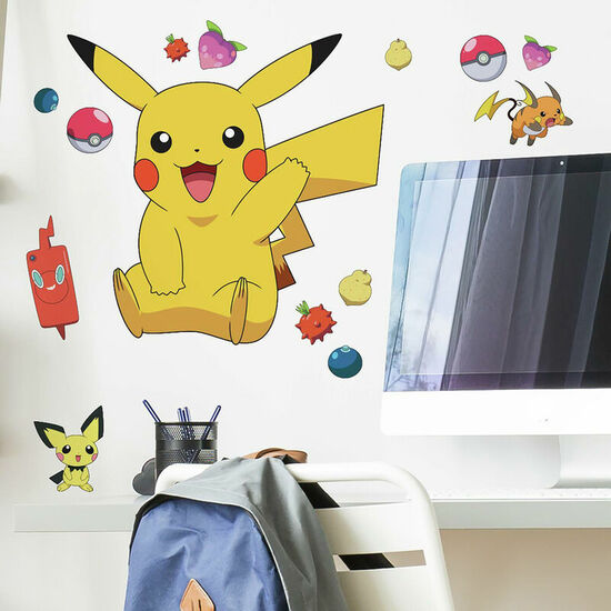 VINILO DECORATIVO PIKACHU POKEMON image 0