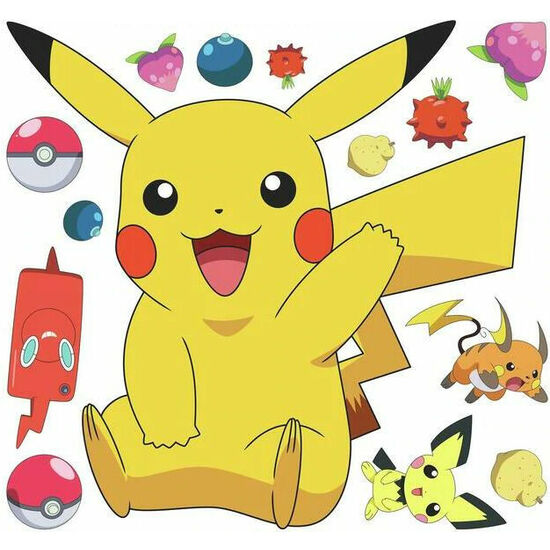 VINILO DECORATIVO PIKACHU POKEMON image 1