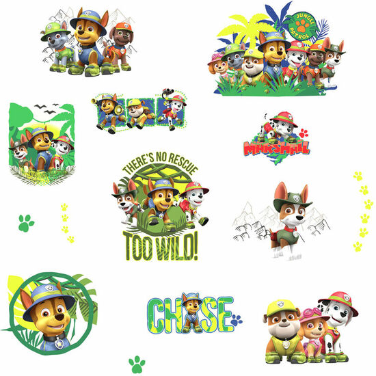 VINILO DECORATIVO JUNGLA PATRULLA CANINA PAW PATROL image 0