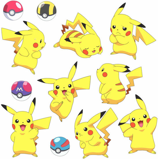 VINILO DECORATIVO PIKACHU POKEMON image 0