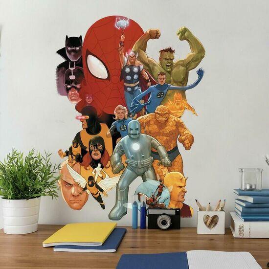 VINILO DECORATIVO LOS VENGADORES AVENGERS MARVEL image 2