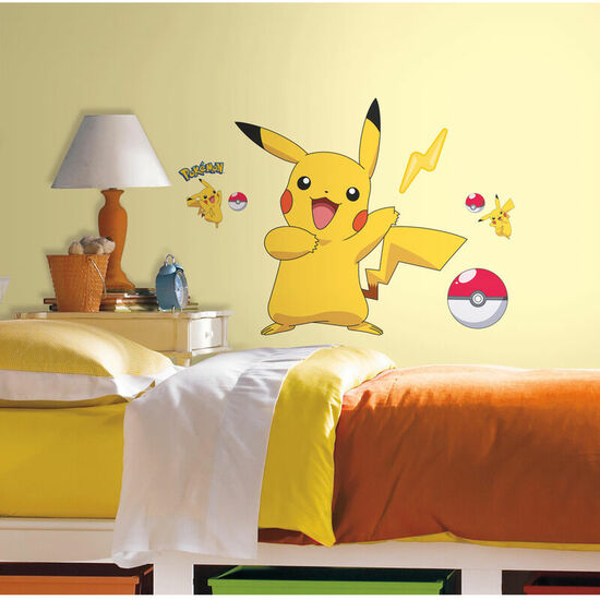 VINILO DECORATIVO PIKACHU POKEMON image 1