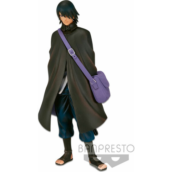 FIGURA SASUKE SHINOBI RELATIONS NEXT GENERATIONS BORUTO NARUTO 16CM image 0