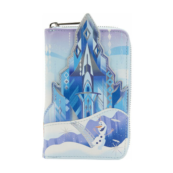 CARTERA ELSA CASTLE FROZEN DISNEY LOUNGEFLY image 0