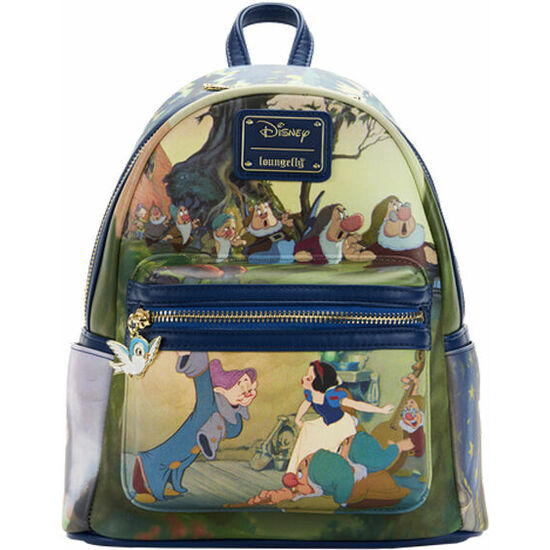 MOCHILA ESCENAS BLANCANIEVES DISNEY LOUNGEFLY 25CM image 0