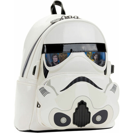 MOCHILA LENTICULAR STORMTROOPER STAR WARS LOUNGEFLY 25CM image 1