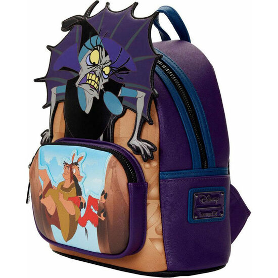 MOCHILA VILLANOS EL EMPERADOR Y SUS LOCURAS DISNEY LOUNGEFLY 26CM image 2