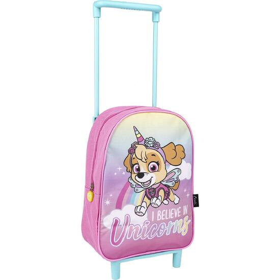 MOCHILA INFANTIL TROLLEY ESCOLAR PAW PATROL PINK image 0