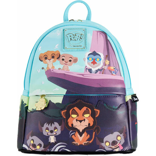 MOCHILA ROCA DEL ORGULLO EL REY LEON DISNEY LOUNGEFLY 26CM image 0