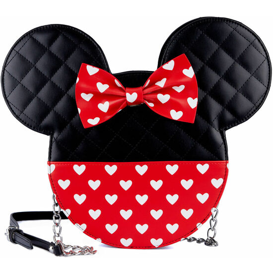 BOLSO VALENTINES MICKEY AND MINNIE DISNEY LOUNGEFLY image 1