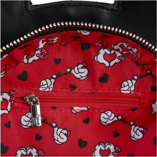 BOLSO VALENTINES MICKEY AND MINNIE DISNEY LOUNGEFLY image 4