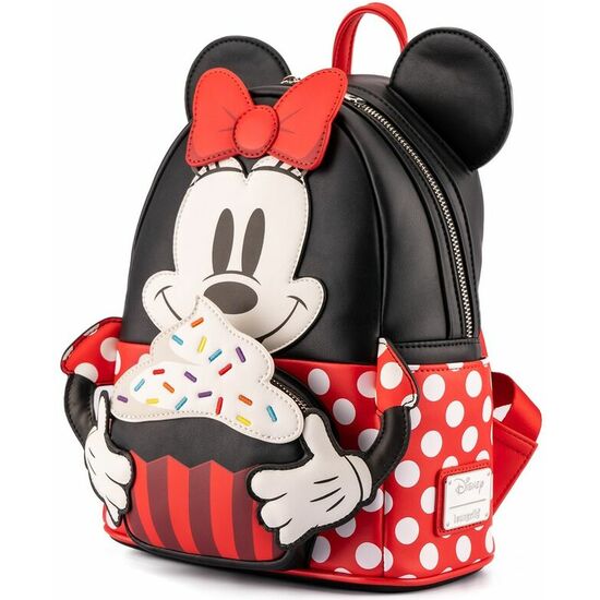 MOCHILA CUPCAKE MINNIE MOUSE DISNEY LOUNGEFLY 26CM image 1